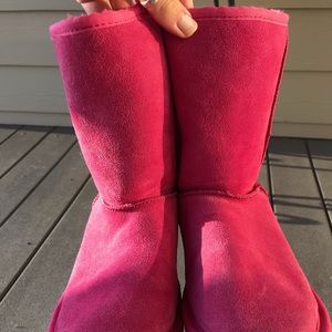 Pink UGG classic tall boots
